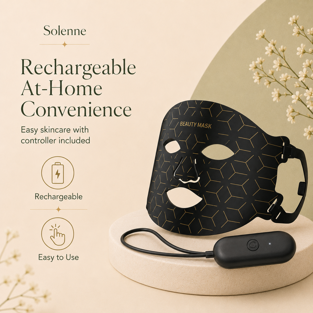 Solenne – The 7-Colour LED Face Mask for Brighter, Smoother-Looking Skin