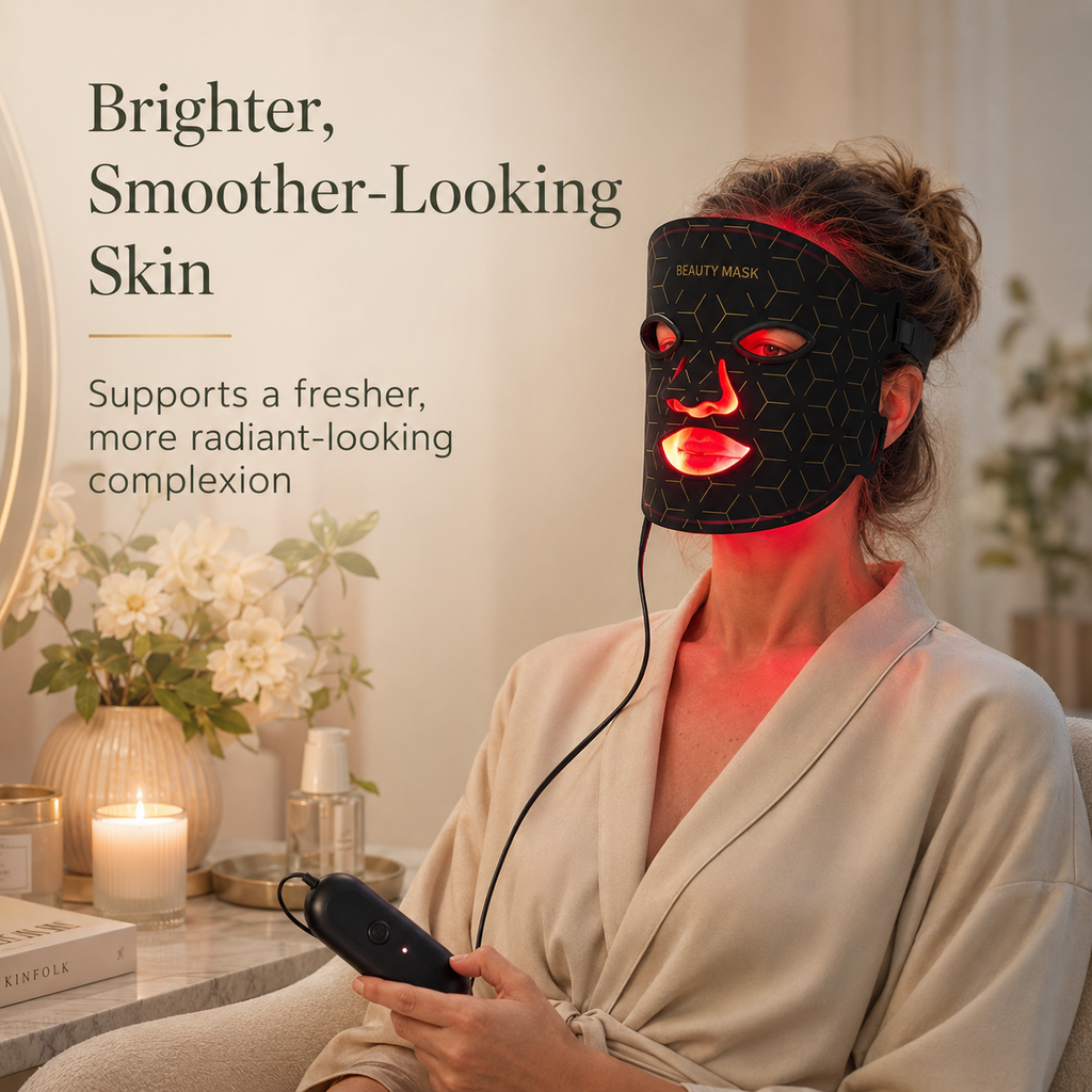 Solenne – The 7-Colour LED Face Mask for Brighter, Smoother-Looking Skin