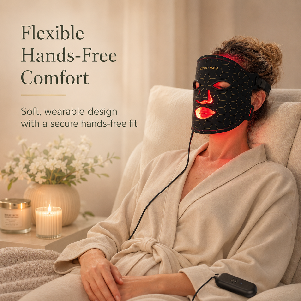 Solenne – The 7-Colour LED Face Mask for Brighter, Smoother-Looking Skin