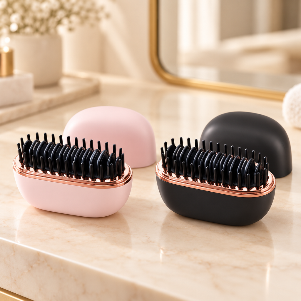 Lissa - Cordless Straightening Brush for Smoother, Softer-Looking Hair
