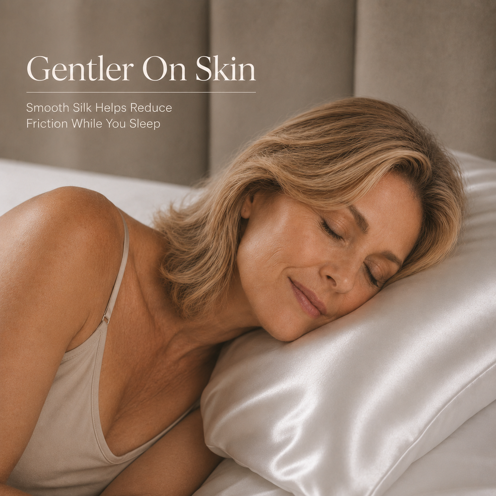 Silvara - The White Silk Pillowcase For Smoother Hair & Skin | 2 Pack