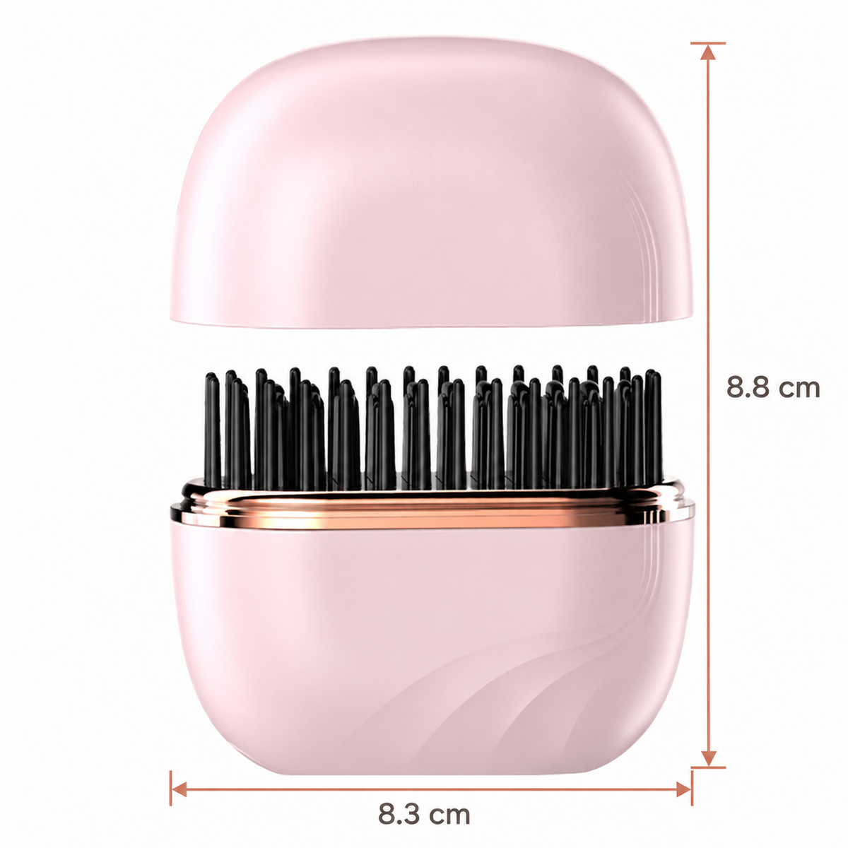Lissa - Cordless Straightening Brush for Smoother, Softer-Looking Hair