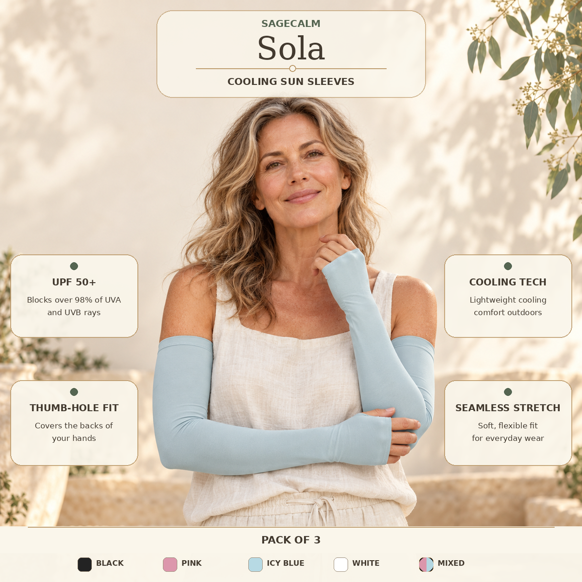 Sola - The Sun Sleeves That Cover Your Hands, Not Just Your Arms